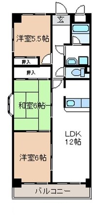 サイレントパレスの物件間取画像